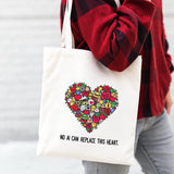 No AI Can Replace This Heart - Tote Bag